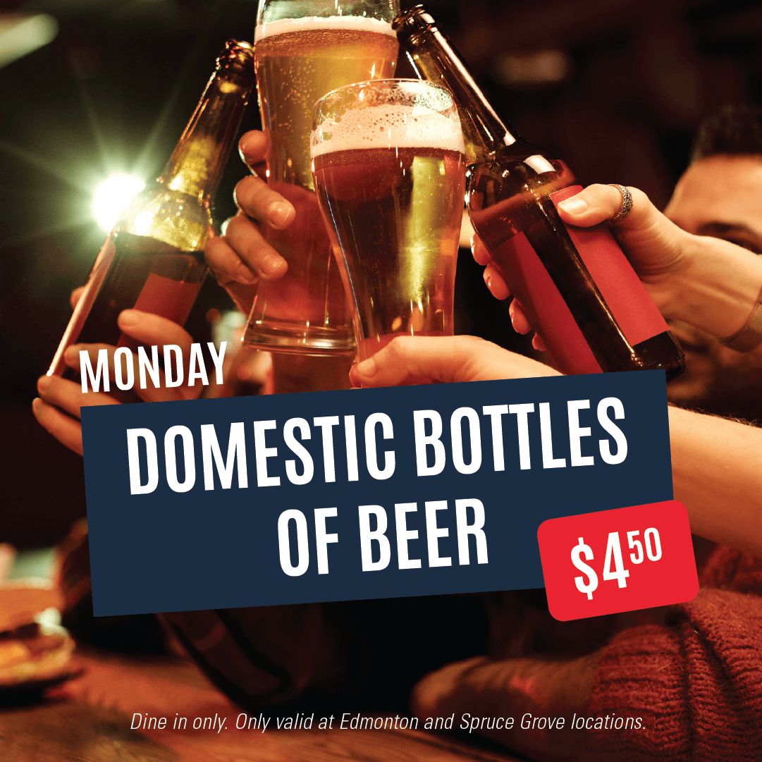 Monday beverage special